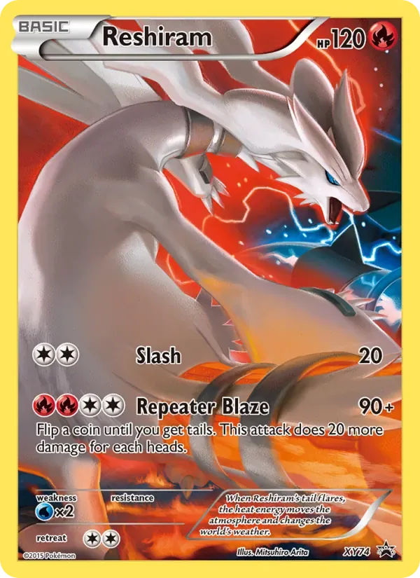 Reshiram, XY Black Star Promos