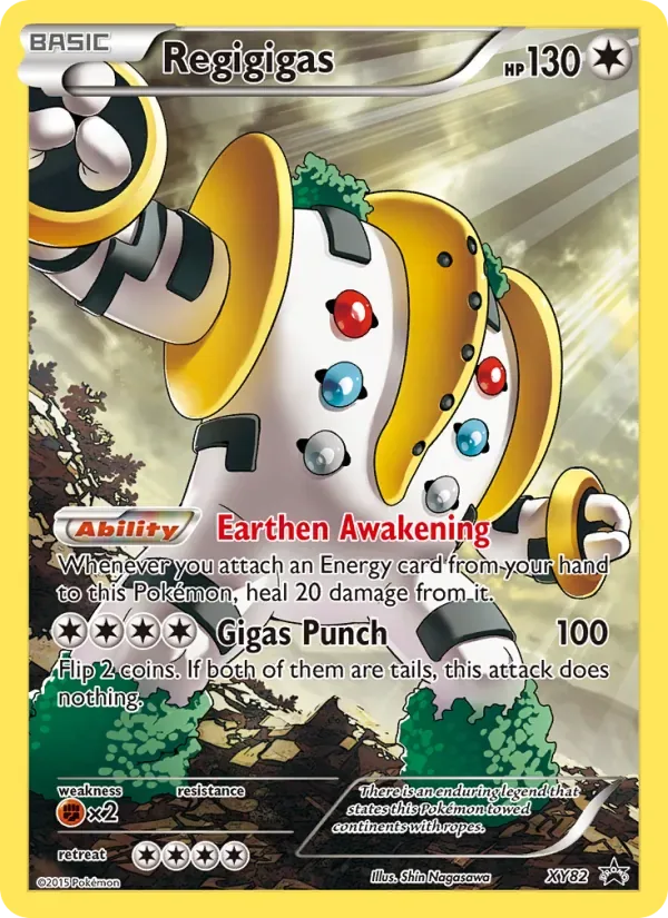 Regigigas, XY Black Star Promos