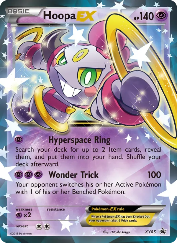 Hoopa EX, XY Black Star Promos