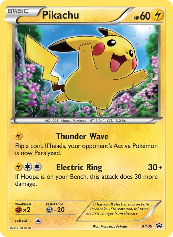 Pikachu, XY Black Star Promos