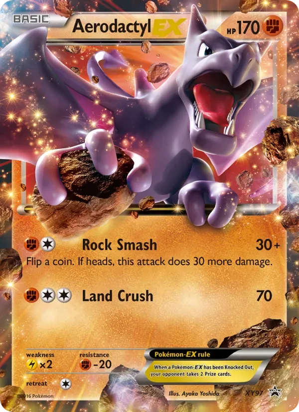 Aerodactyl EX, XY Black Star Promos